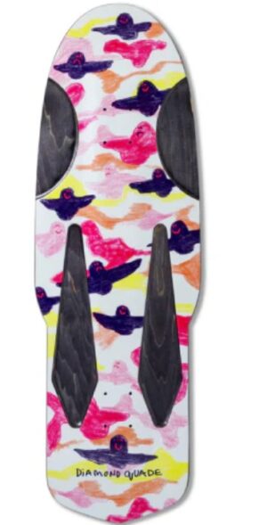 Krooked SSD26 Diamond Quad 10.75 Skateboard Deck