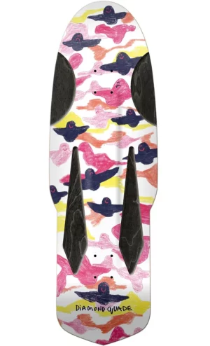 Krooked Ssd26 Diamond Quad 10.75 Skateboard Deck