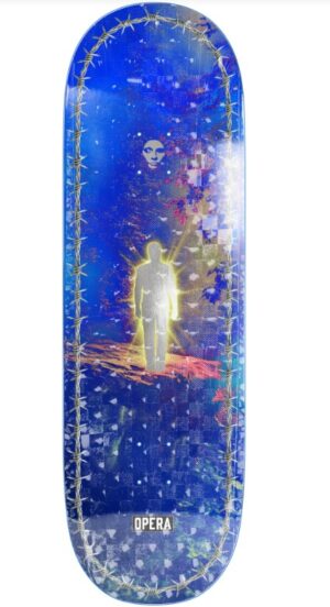 Opera Radiate Blue EX7 10.0 Skateboard Deck