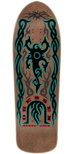 Santa Cruz Dressen Tribal 9.9 Skateboard Deck