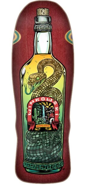 Santa Cruz Eric Winkowski Agave Snake 10.34 Skateboard Deck