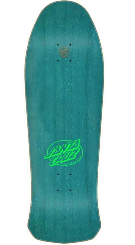 Santa Cruz Salba Witch Doctor Green Reissue 10.4 Skateboard Deck
