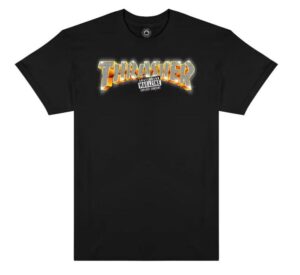 Thrasher Explicit Black Tee