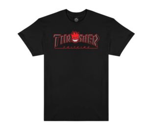 Thrasher x Spitfire Big Head Black Tee