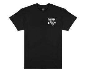 Thrasher x Spitfire Classic Swirl Black Tee