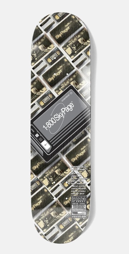 Underworld Element Skypager Il SSD26 EX7 8.5 Skateboard Deck