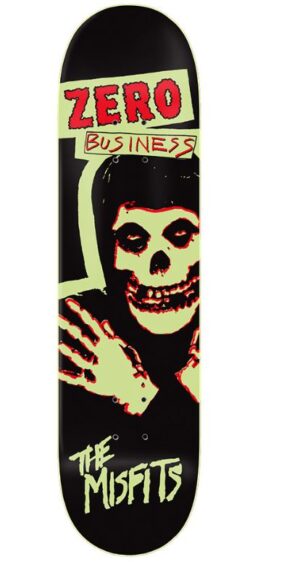 Zero x Misfits Horror Business 8.5 Skateboard Deck