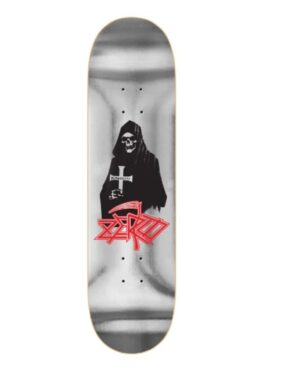 Zero x Pleasures Reaper Silver 8.25 Skateboard Deck