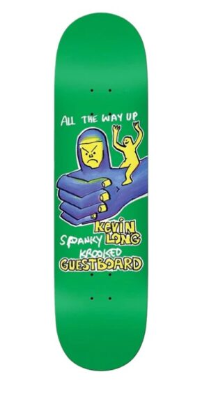 Krooked Spanky Guest 8.25 Skateboard Deck