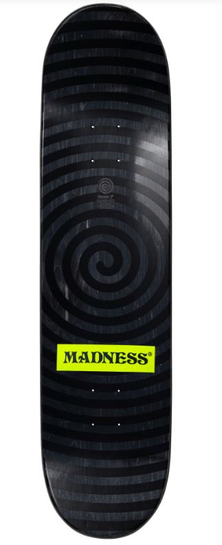 Madness Repeat Offender R7 Safety Yellow/Holographic 8.25 Skateboard Deck