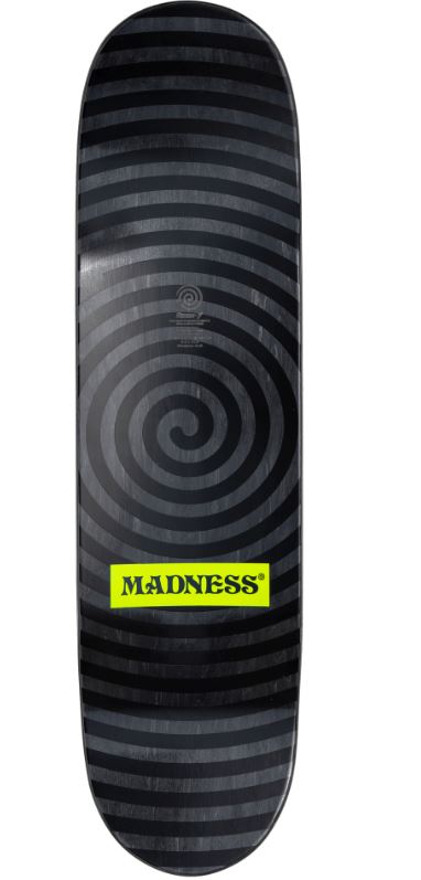 Madness Son R7 Black 8.5 Skateboard Deck