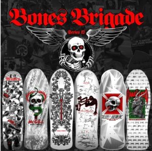 Powell Peralta Bones Brigade 17th Series Skateboard Decks - Full Collection