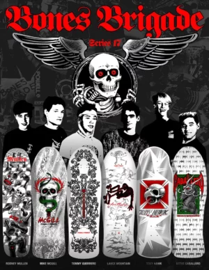 Powell Peralta Bones Brigade 17th Series Skateboard Decks Full Collection