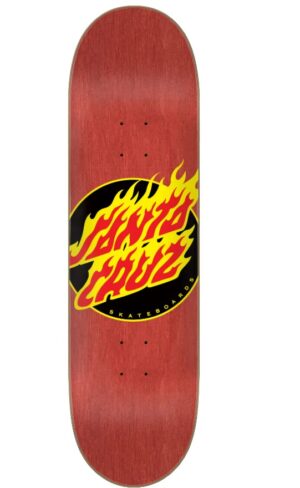 Santa Cruz Flame Dot 7.25 Skateboard Deck