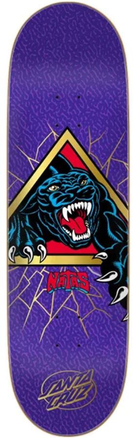 Santa Cruz Natas Kaupas Shattered Panther Vx 9.0 Skateboard Deck