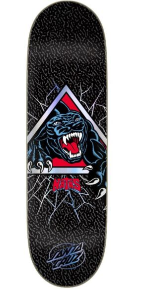 Santa Cruz Natas Kaupas Shattered Panther VX 9.0 Skateboard Deck