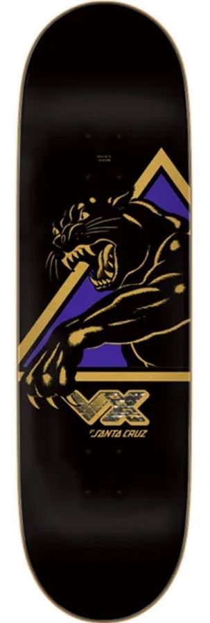 Santa Cruz Natas Kaupas Shattered Panther Vx 9.0 Skateboard Deck
