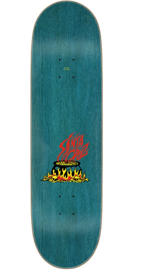 Santa Cruz Steve Salba Voodoo Frame 8.5 Skateboard Deck
