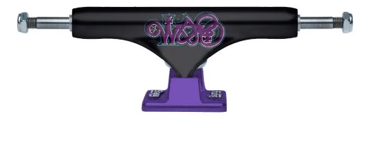 Slappy ST1 Hollow x Bam Black/Purple 8.25 Skateboard Trucks
