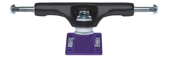 Slappy ST1 Hollow x Bam Black/Purple 8.5 Skateboard Trucks