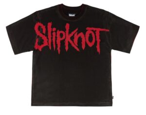 Welcome x Slipknot Barcode Overprint Black/Red Tee