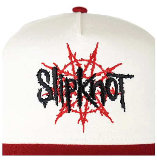Welcome x Slipknot Nonagram Embroided Camo White/Red Hat