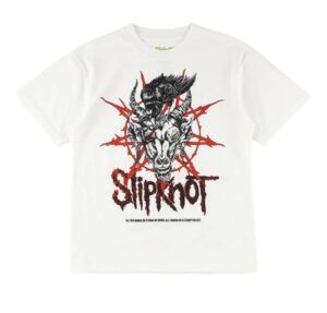 Welcome x Slipknot Spit It Out White Tee