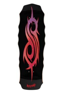 Welcome x Slipknot Tribal S Widow Purple/Red Stain 10.0 Skateboard Deck