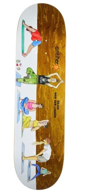 Anti Hero Daan Van Der Linden Fart Yoga 8.38 Skateboard Deck