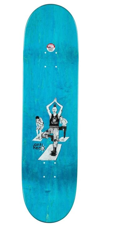 Anti Hero Daan Van Der Linden Fart Yoga 8.38 Skateboard Deck