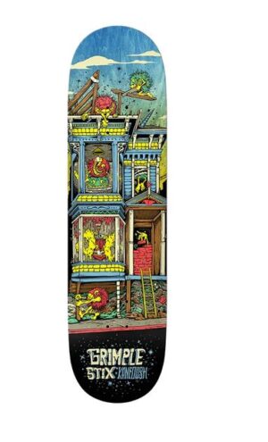 Anti Hero x Grimplestix Austin Kanfoush Victorians 8.75 Skateboard Deck