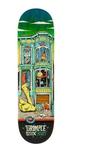 Anti Hero x Grimplestix Peter Hewitt Victorians 8.5 Skateboard Deck