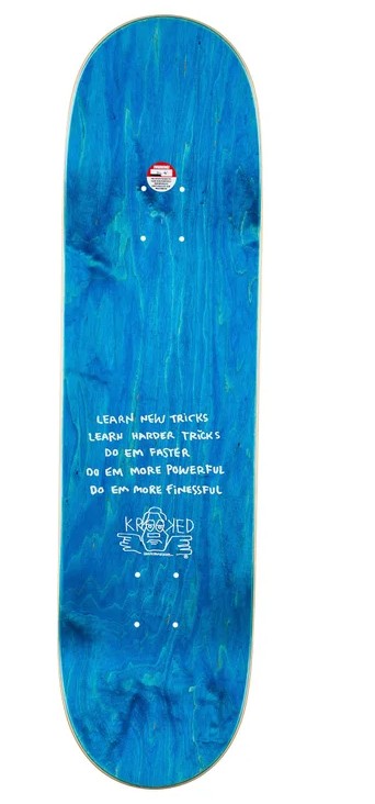 Krooked Eddie Cernicky Bridge 8.5 Skateboard Deck