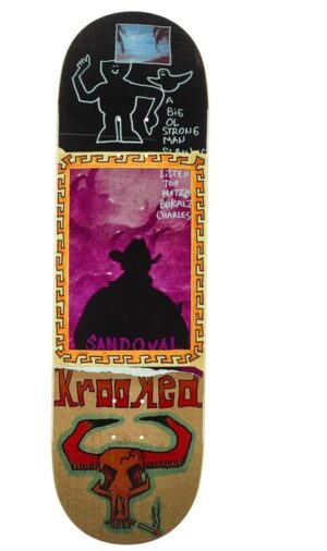 Krooked Ronnie Sandoval Gun Slingers 9.02 Skateboard Deck