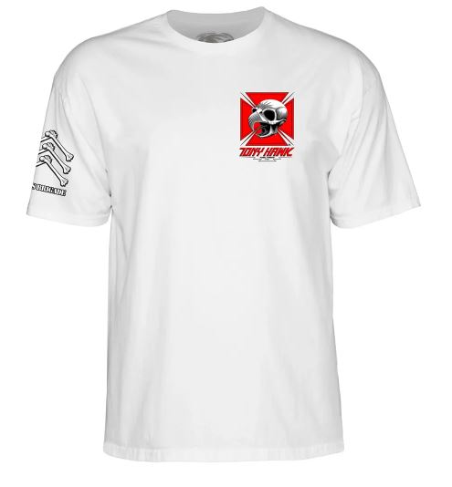 Powell Peralta Bones Brigade 17th Series Tony Hawk White Tee