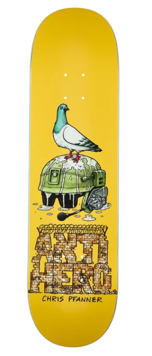 Anti Hero Chris Pfanner Libertad 8.25 Skateboard Deck