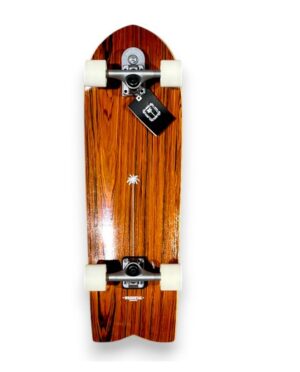 Wooddetail Medewi Palisander Surfskate 33 Skateboard Complete