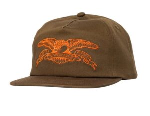 Anti Hero Basic Eagle Brown/Orange Snapback Hat