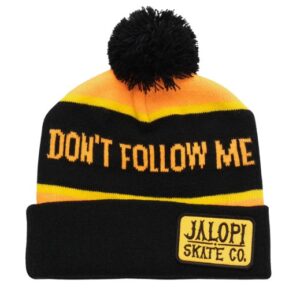 Anti Hero I'm Lost Too Orange Pom Pom Beanie