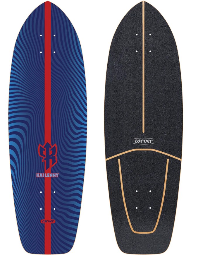 Carver Kai Lenny Powerline 31.0 Surfskate Deck