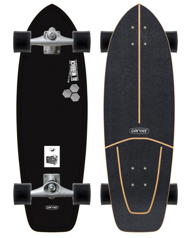 Carver x Channel Islands Dumpster Diver 31.0 Surfskate Complete - CX Trucks