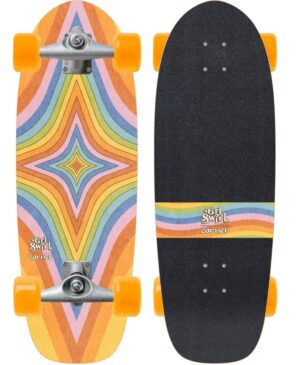 Carver x GRLswirl Daydream 28.0 Surfskate CX Trucks