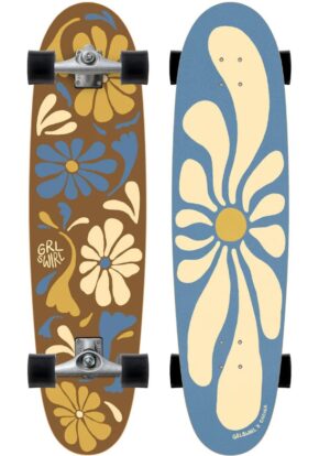 Carver x GRLswirl Longswirl 38.0 Surfskate CX Trucks