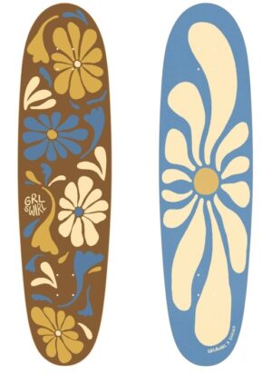 Carver x GRLSwirl Longswirl 38.0 Surfskate Deck