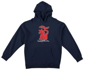 Krooked Kat Serpent Navy Hoodie