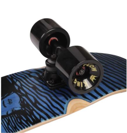 Landyachtz Dinghy Classic Fender Midnight Dip Navy 28.5 Cruiser Skateboard Complete