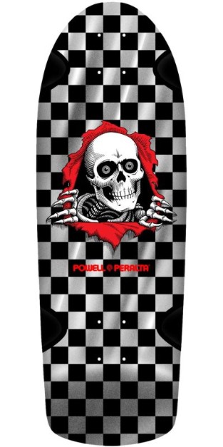 Powell Peralta OG Ripper Silver Foil 10 Skateboard Deck