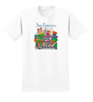 Real SF Travel White Tee