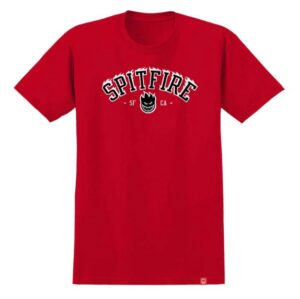 Spitfire Bighead Flame Red Youth Tee