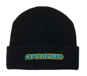 Spitfire Bighead Mushroom Black Beanie
